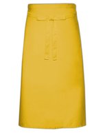 Link Kitchen Wear Bistro-Barsschürze 65% Polyester, 35% Baumwolle, Black 100 x 70 cm, X996 – Giallo
