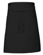 Link Kitchen Wear Bistro- und Barschürze 2023, Twill-Gewebe, Bordeaux 90 x 50 cm, X997 – Bild 2