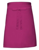 Link Kitchen Wear Bistro- und Barschürze 2023, Twill-Gewebe, Bordeaux 90 x 50 cm, X997 – Bordeaux