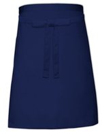 Link Kitchen Wear Bistro- und Barschürze 2023, Twill-Gewebe, Bordeaux 90 x 50 cm, X997 – Navy