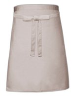 Link Kitchen Wear Bistro- und Barschürze 2023, Twill-Gewebe, Bordeaux 90 x 50 cm, X997 – Sand