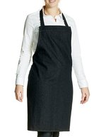 Link Kitchen Wear Latzschürze aus 80% Baumwolle, Denim, Black 90 x 90 cm, X998 – Bild 2