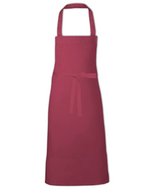Link Kitchen Wear Extra breite Grillschürze 90x90 cm, Black 90 x 90 cm, X999 – Borgogna (ca. Pantone 216)