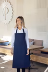 Link Kitchen Wear Extra-Wide BBQ Apron 90x90 cm, Black 90 x 90 cm, X999 – Navy (ca. Pantone 2766)