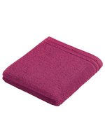 Vossen Calypso Feeling Badetuch 550 g/m², Black 100 x 150 cm, XF209B – Cranberry