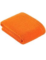 Vossen Calypso Feeling Badetuch 550 g/m², Black 100 x 150 cm, XF209B – Orange