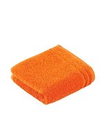 Vossen Calypso Feeling Gästetuch 550 g/m², Black 30 x 50 cm, XF209G – Orange