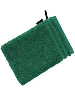 Vossen Calypso Waschhandschuh mit Bordüre, Flanell 22 x 16 cm, XF209W – Oasis