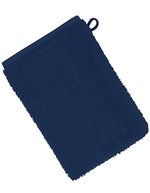 Vossen Waschhandschuh aus Low Twist Baumwolle – Darkblue