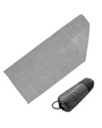L-merch Microfaser Sporthandtuch mit Anti-Rutsch-Noppen, Grey 175 x 65 cm, XF300 – Bild 1