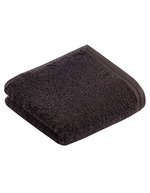 Vossen Veganes Baumwoll-Gästetuch 40x60 cm – Anthrazit