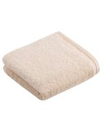 Vossen Serviette d'invité végane en coton 40x60 cm, White 40 x 60 cm, XF350G – Ivoire