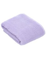 Vossen Tomorrow drap de bain à structure rayée 100x150 cm, White 100 x 150 cm, XF360B – Iris