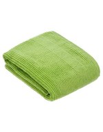Vossen Tomorrow drap de bain à structure rayée 100x150 cm, White 100 x 150 cm, XF360B – Meadowgreen