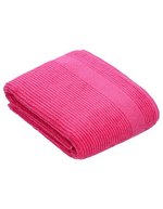 Vossen Tomorrow drap de bain à structure rayée 100x150 cm, White 100 x 150 cm, XF360B – Prim Rose
