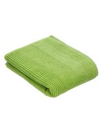 Vossen Serviette de douche 100% Bio-Baumwolle 67x140 cm, White 67 x 140 cm, XF360D – Meadowgreen