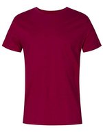 X.O by Promodoro Gekämmtes Baumwoll-T-Shirt mit schmalem Schnitt – Berry