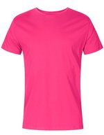 X.O by Promodoro Gekämmtes Baumwoll-T-Shirt mit schmalem Schnitt – Bright Rose