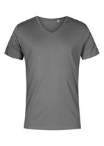 X.O by Promodoro V-Ausschnitt Kurzarm T-Shirt Baumwolle, Azur Blue S, XO1425 – Bild 3