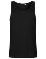 X.O by Promodoro Ärmelloses Herren Tanktop aus Baumwolle – Black