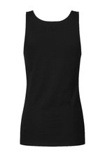 X.O by Promodoro Ärmelloses Damen Rundhals-Tanktop aus Baumwolle, Black XS, XO1451 – Bild 4