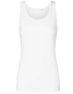 X.O by Promodoro Ärmelloses Damen Rundhals-Tanktop aus Baumwolle, Black XS, XO1451 – White