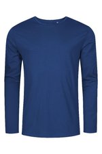 X.O by Promodoro Langarm-T-Shirt aus gekämmter Baumwolle, Berry XS, XO1465 – Bild 3