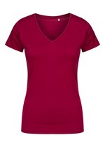 X.O by Promodoro V-Ausschnitt T-Shirt aus Baumwolle für Damen, Azur Blue XS, XO1525 – Bild 3