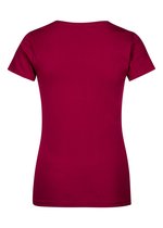 X.O by Promodoro V-Ausschnitt T-Shirt aus Baumwolle für Damen, Azur Blue XS, XO1525 – Bild 4