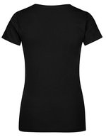 X.O by Promodoro V-Ausschnitt T-Shirt aus Baumwolle für Damen – Black