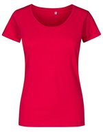 X.O by Promodoro Women´s Deep Scoop T-Shirt White XS (XO1545) – Bright Rose