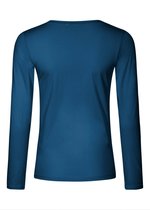 X.O by Promodoro Langarm V-Ausschnitt T-Shirt aus Baumwolle, Black XS, XO1560 – Bild 4