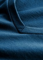 X.O by Promodoro Langarm V-Ausschnitt T-Shirt aus Baumwolle, Black XS, XO1560 – Bild 6
