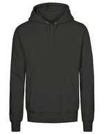 Hoodie mit doppelter Kapuze für Herren – Charcoal