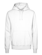 X.O by Promodoro Hoodie mit doppelter Kapuze für Herren, Azur Blue XS, XO1680 – White