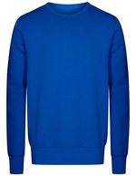 X.O by Promodoro Langarm-Sweatshirt mit Molton-Brushed-Qualität – Azur Blue