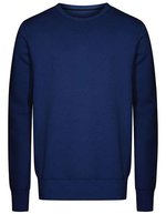 X.O by Promodoro Langarm-Sweatshirt mit Molton-Brushed-Qualität – French Navy
