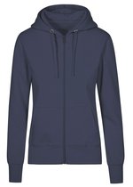 Zip-Hoodie mit tailliertem Schnitt für Damen – Berry