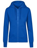 Zip-Hoodie mit tailliertem Schnitt für Damen – Azur Blue