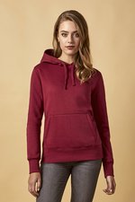 X.O by Promodoro Hoodie mit Doppelkapuze und Taschen für Damen, Azur Blue XS, XO1781 – Bild 1