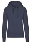X.O by Promodoro Hoodie mit Doppelkapuze und Taschen für Damen, French Navy XS, XO1781 – Bild 3