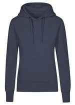 X.O by Promodoro Hoodie mit Doppelkapuze und Taschen für Damen, Azur Blue XS, XO1781 – Bild 3