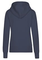 X.O by Promodoro Hoodie mit Doppelkapuze und Taschen für Damen, Azur Blue XS, XO1781 – Bild 4