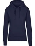 X.O by Promodoro Hoodie mit Doppelkapuze und Taschen für Damen, French Navy XS, XO1781 – Bild 1