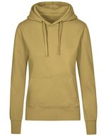 X.O by Promodoro Hoodie mit Doppelkapuze und Taschen für Damen, Azur Blue XS, XO1781 – Olive