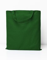Printwear Baumwolltasche Colorful Collection 2023, White ca. 38 x 42 cm, XT002 – Verde scuro (ca. Pantone 347U-HKS 57)