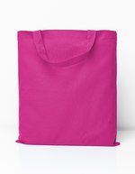Printwear Baumwolltasche Colorful Collection 2023, White ca. 38 x 42 cm, XT002 – Rosa (ca. Pantone 219U-HKS 26-27)