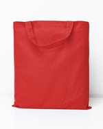 Printwear Baumwolltasche Colorful Collection 2023, White ca. 38 x 42 cm, XT002 – Rosso (ca. Pantone 032U-HKS 13-14)