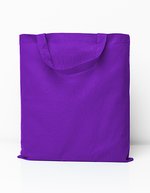 Printwear Baumwolltasche Colorful Collection 2023, White ca. 38 x 42 cm, XT002 – Viola (ca. Pantone 2603U-HKS 37)