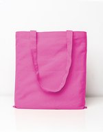 Printwear Baumwolltasche Colourfull Collection 2023, Black ca. 38 x 42 cm, XT003 – Pink (ca. Pantone 219U-HKS 26-27)